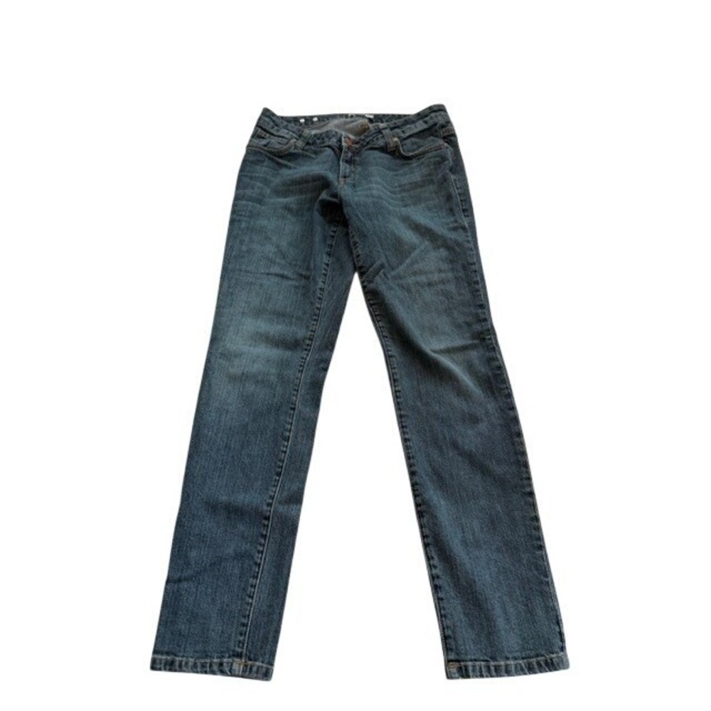 CAbi Jeans Women's Blue Denim Straight Leg Casual Pants Size 6 EUC